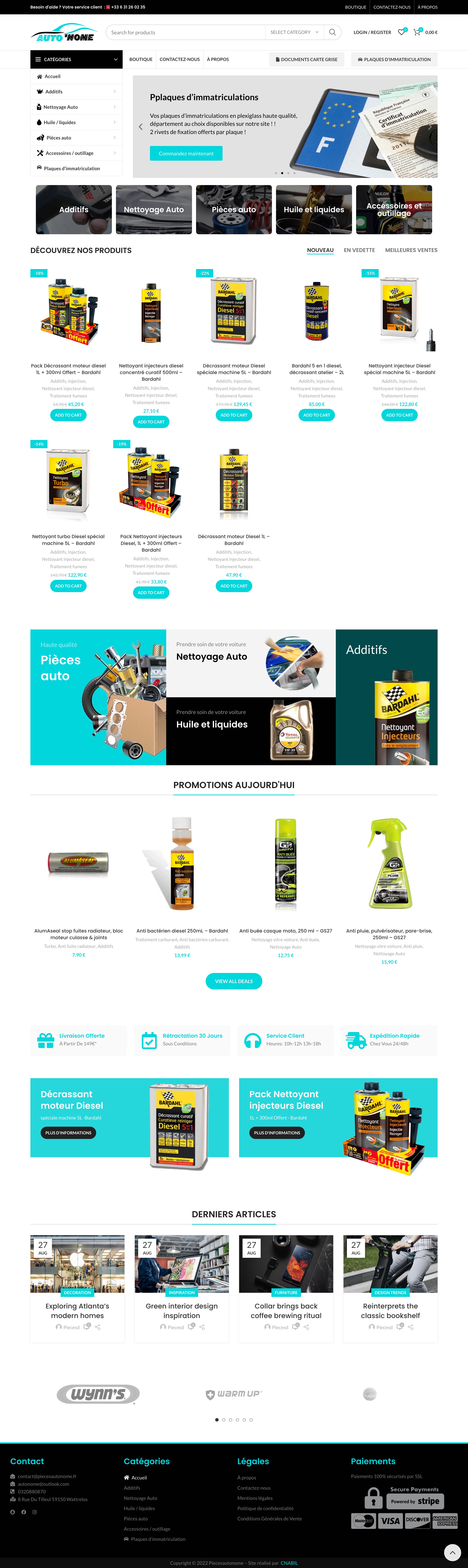 Pieces Autonome - Auto Parts Marketplace Screenshot 1